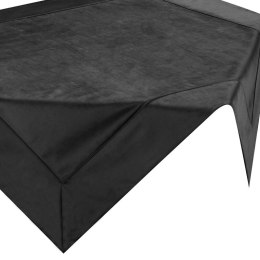 Obrus velvet 85x85 cm czarny