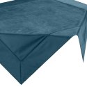 Obrus velvet 85x85 cm granatowy