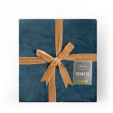 Obrus velvet 85x85 cm granatowy