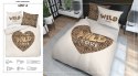 Pościel bawełniana 160x200 Wild love pantera beżowa 4097 A 2 poszewki 70x80 Holland 129 Pościel bawełniana 160x200 Wild love pantera beżowa 4097 A 2 poszewki 70x80 Holland 129