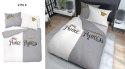 Pościel bawełniana 220x200 Prince Princess szara biała 4110 A 2 poszewki 70x80 Holland 129 Pościel bawełniana 220x200 Prince Princess szara biała 4110 A 2 poszewki 70x80 Holland 129