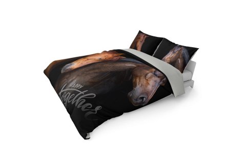 Pościel bawełniana 220x200 konie 3735 A 2 poszewki 70x80 Holland Natura 69 Pościel bawełniana 220x200 konie 3735 A 2 poszewki 70x80 Holland Natura 69