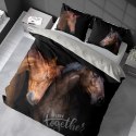 Pościel bawełniana 220x200 konie 3735 A 2 poszewki 70x80 Holland Natura 69 Pościel bawełniana 220x200 konie 3735 A 2 poszewki 70x80 Holland Natura 69