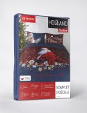 Pościel świąteczna 160x200 4261 A Mikołaj bawełniana Holland Święta 2022 Pościel świąteczna 160x200 4261 A Mikołaj bawełniana Holland Święta 2022