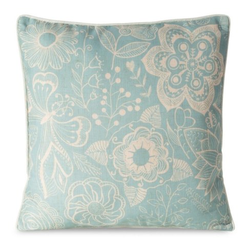 Poszewka len 8 45x45 cm jasnoniebieski Design 01