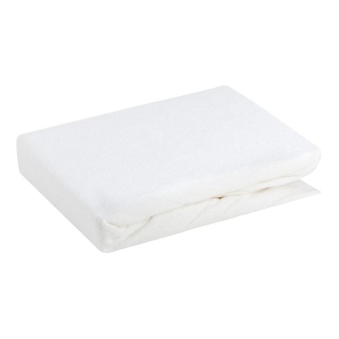 Prześcieradło frotte z gumką 120x200 kremowe 170 g/m2 na materac 20 cm Prześcieradło frotte z gumką 120x200 kremowe 170 g/m2 na materac 20 cm