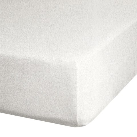 Prześcieradło frotte z gumką 120x200 kremowe 170 g/m2 na materac 20 cm Prześcieradło frotte z gumką 120x200 kremowe 170 g/m2 na materac 20 cm