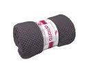 Koc narzuta 200x220 Amorro żakardowy antracytowy wytłaczany 240g/m2 Darymex