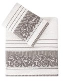 Komplet ręczników 2 szt Mervan kremowy 50x90+70x140 Darymex Komplet ręczników 2 szt Mervan kremowy 50x90+70x140 Darymex
