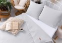 Pościel bawełniana muślinowa 220x200 szara 42 jednobarwana Matex Pościel bawełniana muślinowa 220x200 szara 42 jednobarwana Matex