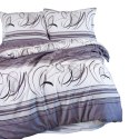 Pościel z mikrofibry 140x200 szara glamour ornamenty Rixos 12203 z 1 poszewką 70x80 Darymex Pościel z mikrofibry 140x200 szara glamour ornamenty Rixos 12203 z 1 poszewką 70x80 Darymex