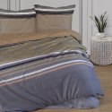 Pościel z mikrofibry 140x200 szara złota glamour ornamenty pasy 12202 z 1 poszewką 70x80 Darymex Pościel z mikrofibry 140x200 szara złota glamour ornamenty pasy 12202 z 1 poszewką 70x80 Darymex