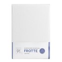 Prześcieradło frotte z gumką 140x200 białe 170 g/m2 na materac 20 cm