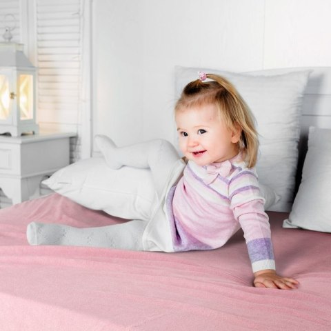 Prześcieradło frotte z gumką 220x200 białe 170 g/m2 na materac 20 cm Prześcieradło frotte z gumką 220x200 białe 170 g/m2 na materac 20 cm