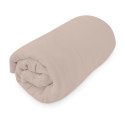 Prześcieradło jersey z gumką 160x200 Basic 018 beżowe Darymex Prześcieradło jersey z gumką 160x200 Basic 018 beżowe Darymex