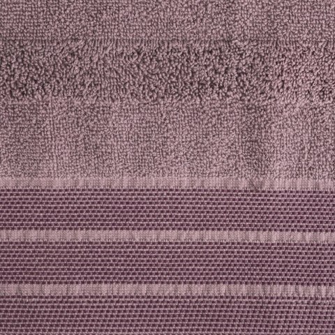 Ręcznik Pati 30x50 liliowy ciemny pasy frotte 500g/m2 Eurofirany Ręcznik Pati 30x50 liliowy ciemny pasy frotte 500g/m2 Eurofirany