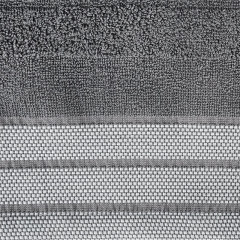 Ręcznik Pati 30x50 stalowy pasy frotte 500g/m2 Eurofirany Ręcznik Pati 30x50 stalowy pasy frotte 500g/m2 Eurofirany