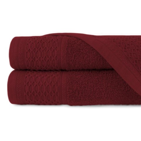Ręcznik Solano 30x50 bordowy frotte 100% bawełna Darymex Ręcznik Solano 30x50 bordowy frotte 100% bawełna Darymex
