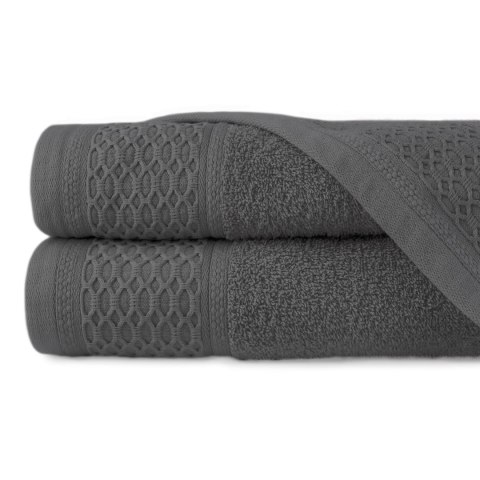 Ręcznik Solano 30x50 popielaty ciemny frotte 100% bawełna Darymex Ręcznik Solano 30x50 popielaty ciemny frotte 100% bawełna Darymex