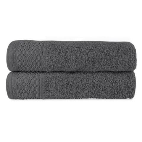 Ręcznik Solano 30x50 popielaty ciemny frotte 100% bawełna Darymex Ręcznik Solano 30x50 popielaty ciemny frotte 100% bawełna Darymex