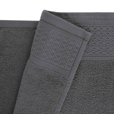 Ręcznik Solano 70x140 popielaty ciemny frotte 100% bawełna Darymex Ręcznik Solano 70x140 popielaty ciemny frotte 100% bawełna Darymex