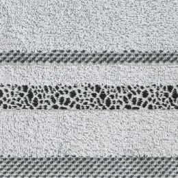 Ręcznik Tessa 50x90 srebrny frotte 500g/m2 Eurofirany