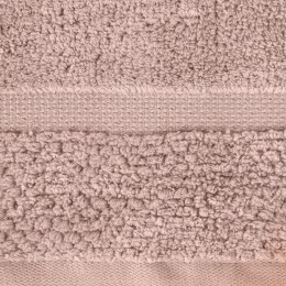 Ręcznik Vilia 50x90 pudrowy różowy frotte 530g/m2 Eurofirany