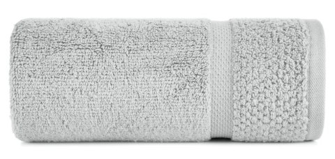 Ręcznik Vilia 50x90 srebrny frotte 530g/m2 Eurofirany Ręcznik Vilia 50x90 srebrny frotte 530g/m2 Eurofirany