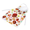 Fartuch + Czapka Little Cook Cookies zestaw małego kucharza Domarex Fartuch + Czapka Little Cook Cookies zestaw małego kucharza Domarex
