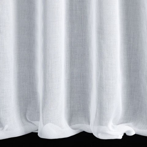 Firana 350x150 Lana biała gładka gotowa na przelotkach Eurofirany Firana 350x150 Lana biała gładka gotowa na przelotkach Eurofirany