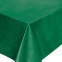 Obrus 140x180 Soft zielony butelkowy welurowy
