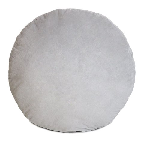 Poduszka Shape 45x12 koło bryła szara pluszowa 3D Domarex Poduszka Shape 45x12 koło bryła szara pluszowa 3D Domarex