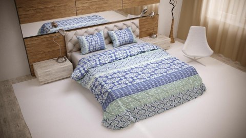Pościel bawełniana 220x200 Ornamenty fioletowa miętowa 28177/1 poszewki 2x70/80 2x50/60 2x40/40 Luxury 01 Pościel bawełniana 220x200 Ornamenty fioletowa miętowa 28177/1 poszewki 2x70/80 2x50/60 2x40/40 Luxury 01