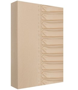 Prześcieradło jersey z gumką 220x200 kość słoniowa 160g/m2 Zaratex