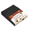 Prześcieradło jersey z gumką 60x120 czarne 044 grube 150g/m2 KARO Prześcieradło jersey z gumką 60x120 czarne 044 grube 150g/m2 KARO