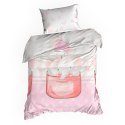 Pościel bawełniana 100x135 Kids 14 Słonik różowa poszewka 40x50 do łóżeczka Eurofirany Pościel bawełniana 100x135 Kids 14 Słonik różowa poszewka 40x50 do łóżeczka Eurofirany