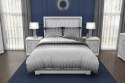 Pościel bawełniana 220x200 Glamour 018 szara czarna geometria Faro 01 Pościel bawełniana 220x200 Glamour 018 szara czarna geometria Faro 01