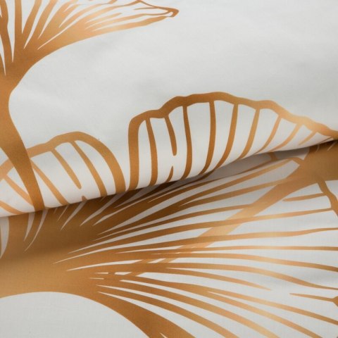 Pościel satynowa 160x200 Blanca 10 biała złota liście geometria Limited Collection Eurofirany Pościel satynowa 160x200 Blanca 10 biała złota liście geometria Limited Collection Eurofirany