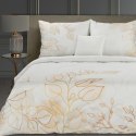 Pościel satynowa 160x200 Blanca 7 biała złota liście Limited Collection Eurofirany Pościel satynowa 160x200 Blanca 7 biała złota liście Limited Collection Eurofirany