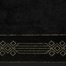 Ręcznik Kamela 50x90 czarny frotte 520g/m2 Eurofirany