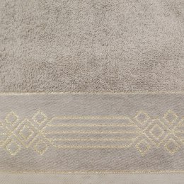 Ręcznik Kamela 70x140 beżowy frotte 520g/m2 Eurofirany