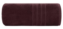Ręcznik Lavin 50x90 bordowy frotte 500g/m2 Eurofirany