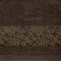 Ręcznik Nika 50x90 brązowy frotte 480g/m2 Eurofirany Ręcznik Nika 50x90 brązowy frotte 480g/m2 Eurofirany