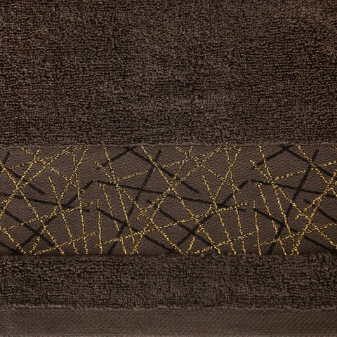 Ręcznik Nika 50x90 brązowy frotte 480g/m2 Eurofirany Ręcznik Nika 50x90 brązowy frotte 480g/m2 Eurofirany