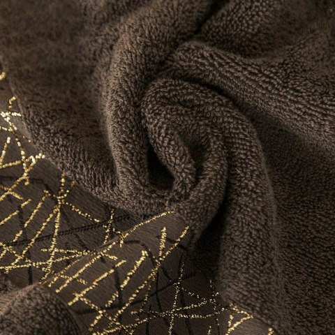 Ręcznik Nika 50x90 brązowy frotte 480g/m2 Eurofirany Ręcznik Nika 50x90 brązowy frotte 480g/m2 Eurofirany