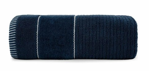 Ręcznik Teo 100x150 granatowy 470 g/m2 frotte Ręcznik Teo 100x150 granatowy 470 g/m2 frotte