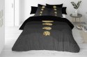 Pościel satynowa 160x200 geometria czarna złota Prestige 1 Pościel satynowa 160x200 geometria czarna złota Prestige 1
