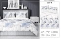 Pościel satynowa 180x200 biała niebieska kwiaty 4397 A Home Satin 122 Pościel satynowa 180x200 biała niebieska kwiaty 4397 A Home Satin 122