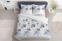 Pościel satynowa 180x200 biała niebieska kwiaty 4397 A Home Satin 122 Pościel satynowa 180x200 biała niebieska kwiaty 4397 A Home Satin 122