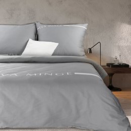 Pościel satynowa 220x200 Silk 6 srebrna Ewa Minge Eurofirany